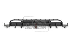 Tesla Model 3 Highland / Performance 2024-ON with Aftermarket Parts - With Light Style Rear Diffuser & Canards Dry Pre-preg Carbon Fiber/FRP from Karbel Carbon