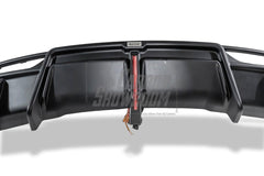 Tesla Model 3 Highland / Performance 2024-ON with Aftermarket Parts - With Light Style Rear Diffuser & Canards Dry Pre-preg Carbon Fiber/FRP from Karbel Carbon