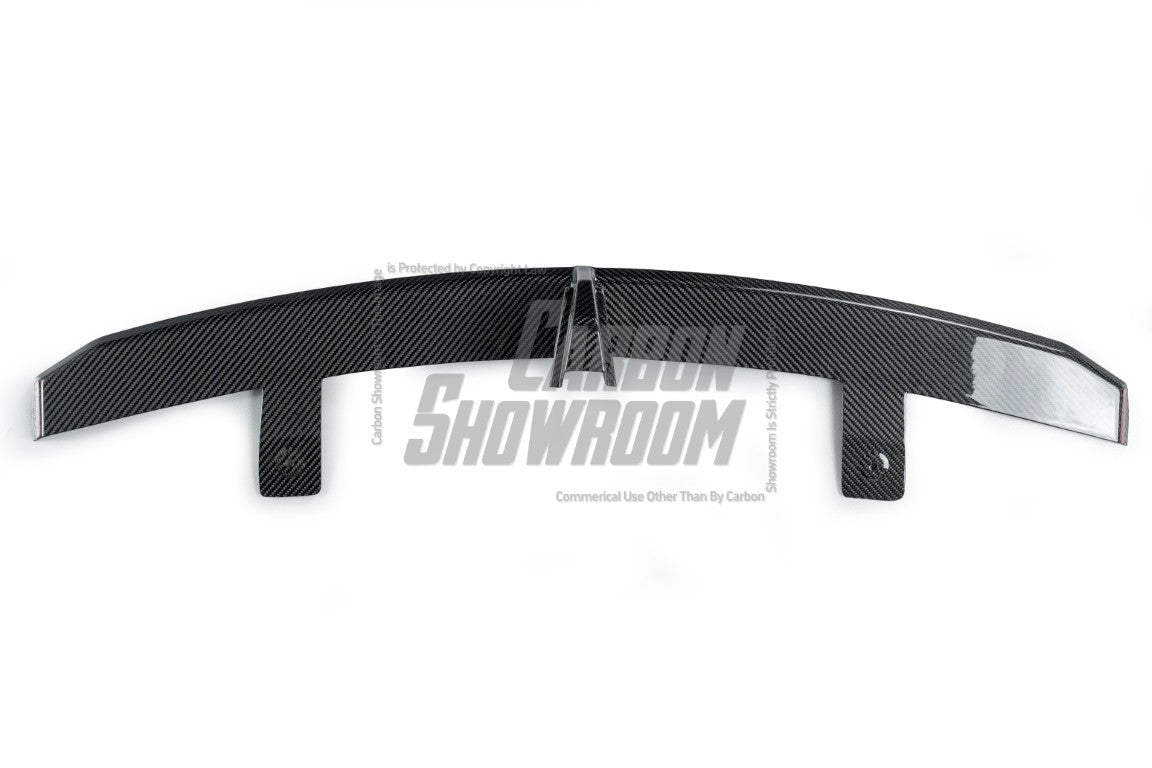 Tesla Model 3 Highland Performance 2024-ON with Aftermarket Parts - Front Lip Pre-preg Carbon Fiber/FRP from Karbel Carbon