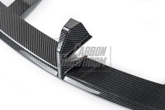Tesla Model 3 Highland Performance 2024-ON with Aftermarket Parts - Front Lip Pre-preg Carbon Fiber/FRP from Karbel Carbon