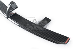 Tesla Model 3 Highland Performance 2024-ON with Aftermarket Parts - Front Lip Pre-preg Carbon Fiber/FRP from Karbel Carbon