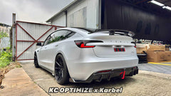 Karbel Carbon Side Skirts for Tesla Model 3 Highland / P 2024-ON Dry Pre-preg Carbon Fiber