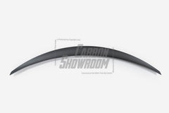 Tesla Model 3/P 2017-2023 with Aftermarket Parts - Rear Spoiler Pre-preg Carbon Fiber from Karbel Carbon