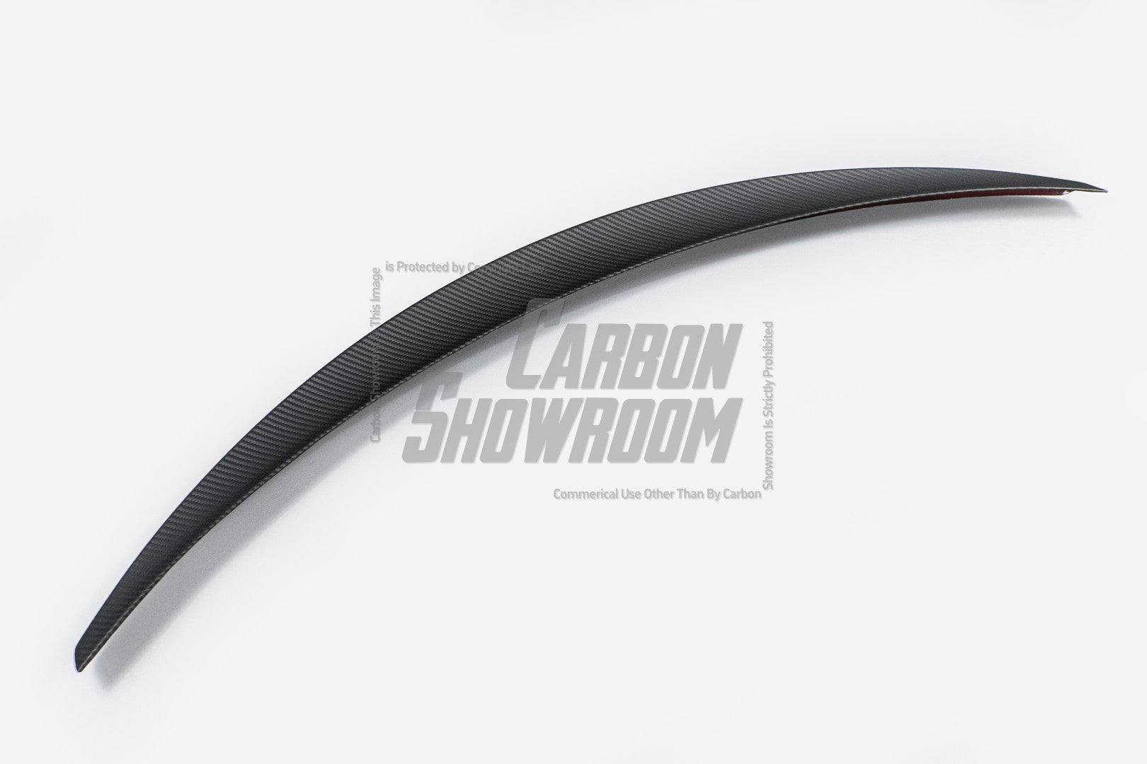 Tesla Model 3/P 2017-2023 with Aftermarket Parts - Rear Spoiler Pre-preg Carbon Fiber from Karbel Carbon