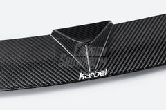 Tesla Model S 3rd Gen Late 2021-ON with Aftermarket Parts - Front Lip Dry Pre-preg Carbon Fiber from Karbel Carbon