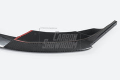 Tesla Model S 3rd Gen Late 2021-ON with Aftermarket Parts - Front Lip Dry Pre-preg Carbon Fiber from Karbel Carbon