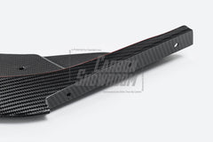 Tesla Model S 3rd Gen Late 2021-ON with Aftermarket Parts - Front Lip Dry Pre-preg Carbon Fiber from Karbel Carbon