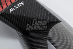 Tesla Model S 3rd Gen Late 2021-ON with Aftermarket Parts - Rear Wing Dry Pre-preg Carbon Fiber from Karbel Carbon
