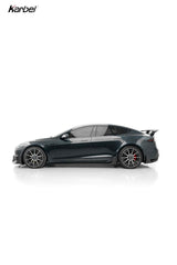 Tesla Model S 3rd Gen Late 2021-ON with Aftermarket Parts - Rear Wing Dry Pre-preg Carbon Fiber from Karbel Carbon