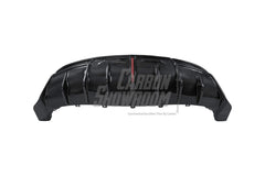 Tesla Model Y 2020-ON with Aftermarket Parts - Rear Diffuser Pre-preg Carbon Fiber from Karbel Carbon