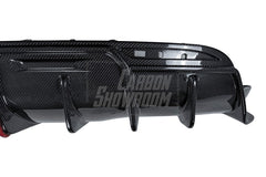 Tesla Model Y 2020-ON with Aftermarket Parts - Rear Diffuser Pre-preg Carbon Fiber from Karbel Carbon