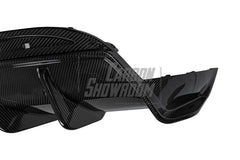 Tesla Model Y 2020-ON with Aftermarket Parts - Rear Diffuser Pre-preg Carbon Fiber from Karbel Carbon
