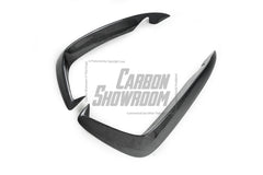 Audi S3 A3 (with S-bumper) 8.5V 2017 2018 2019 2020 with Aftermarket Parts - Upper Valences Pre-preg Carbon Fiber from Karbel Carbon