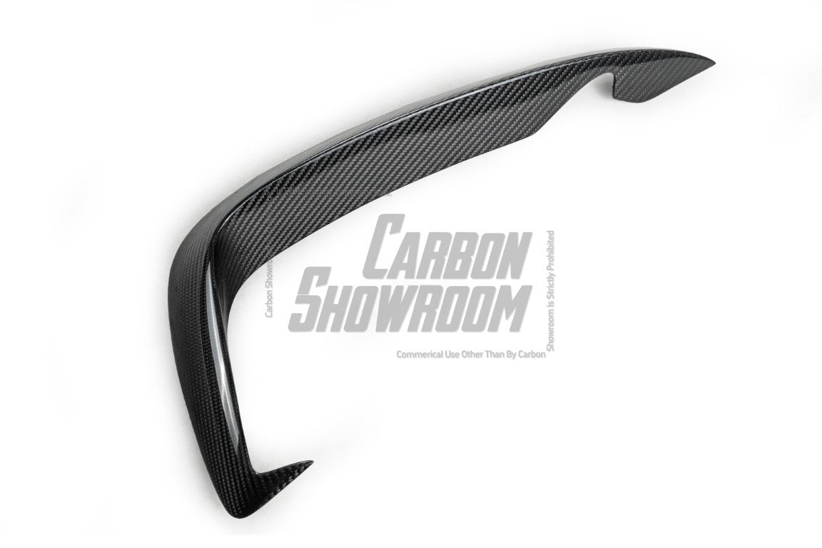 Audi S3 A3 (with S-bumper) 8.5V 2017 2018 2019 2020 with Aftermarket Parts - Upper Valences Pre-preg Carbon Fiber from Karbel Carbon