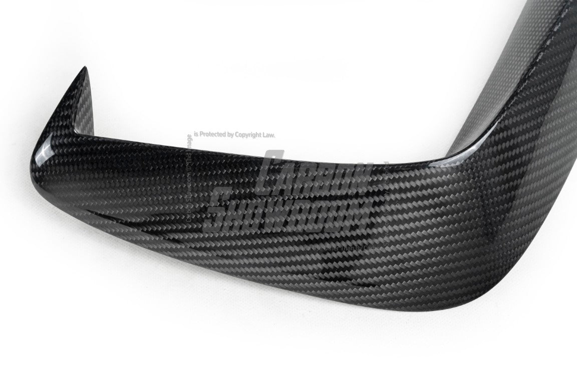 Audi S3 A3 (with S-bumper) 8.5V 2017 2018 2019 2020 with Aftermarket Parts - Upper Valences Pre-preg Carbon Fiber from Karbel Carbon