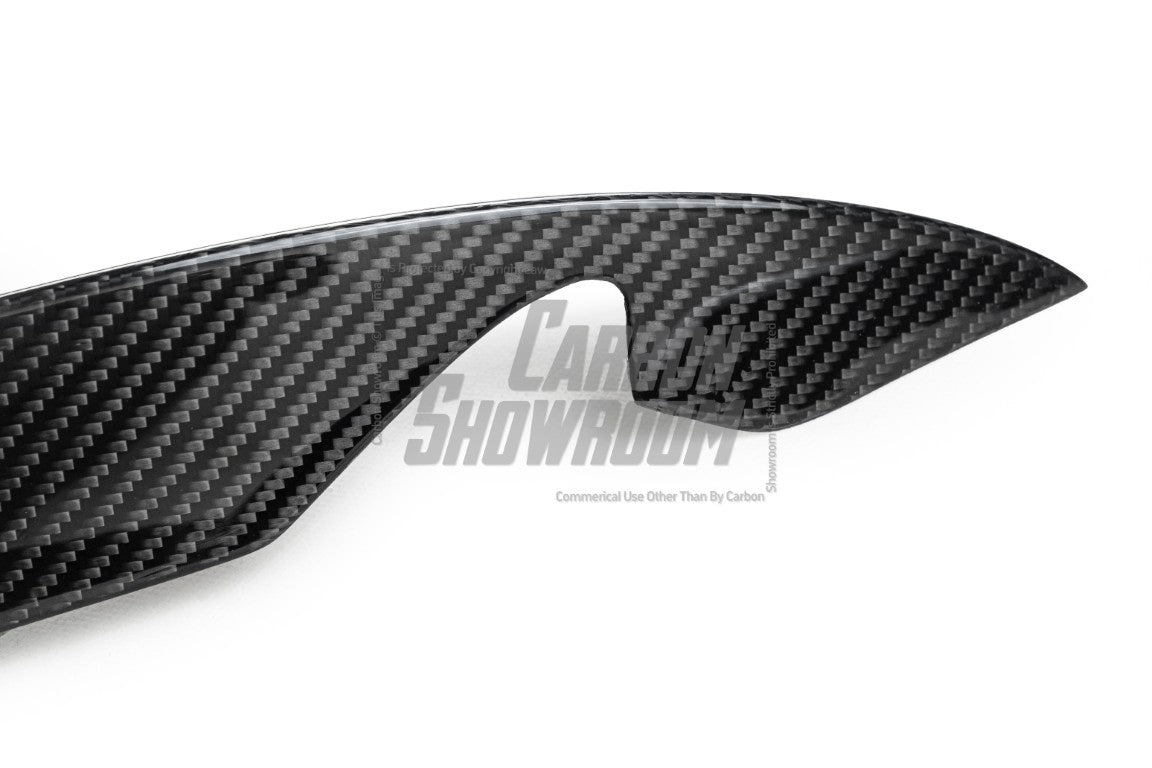 Audi S3 A3 (with S-bumper) 8.5V 2017 2018 2019 2020 with Aftermarket Parts - Upper Valences Pre-preg Carbon Fiber from Karbel Carbon