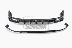 Volkswagen Arteon CC SE R-Line/SEL/SEL 4MOTION/SEL Premium 4MOTION/R-Line/R-Line 4MOTION (Both Fits Pre-facelift & Facelift) 2019 2020 2021 2022 2023 with Aftermarket Parts - with Light Rear Diffuser Dry Pre-preg Carbon Fiber from Karbel Carbon