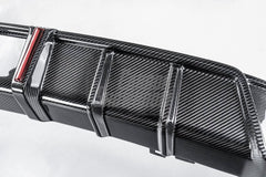 Volkswagen Arteon CC SE R-Line/SEL/SEL 4MOTION/SEL Premium 4MOTION/R-Line/R-Line 4MOTION (Both Fits Pre-facelift & Facelift) 2019 2020 2021 2022 2023 with Aftermarket Parts - with Light Rear Diffuser Dry Pre-preg Carbon Fiber from Karbel Carbon