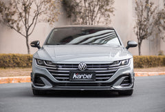 Volkswagen Arteon SE R-LINE & SEL Premium R-LINE 4MOTION 2021 2022 2023 with Aftermarket Parts - Front Canards Dry Pre-preg Carbon Fiber from Karbel Carbon