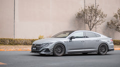 Volkswagen Arteon SE R-LINE & SEL Premium R-LINE 4MOTION 2021 2022 2023 with Aftermarket Parts - Front Lip Dry Pre-preg Carbon Fiber from Karbel Carbon