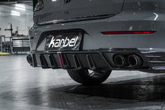 Volkswagen Arteon SE R-LINE & SEL Premium R-LINE 4MOTION 2019 2020 2021 2022 2023 with Aftermarket Parts - with Light Rear Diffuser Dry Pre-preg Carbon Fiber from Karbel Carbon