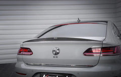 Volkswagen Arteon SE R-LINE & SEL Premium R-LINE 4MOTION 2019 2020 2021 2022 2023 with Aftermarket Parts - Rear Lip Spoiler Dry Pre-preg Carbon Fiber from Karbel Carbon