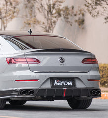 Volkswagen Arteon CC SE R-Line/SEL/SEL 4MOTION/SEL Premium 4MOTION/R-Line/R-Line 4MOTION (Both Fits Pre-facelift & Facelift) 2019 2020 2021 2022 2023 with Aftermarket Parts - Rear Lip Spoiler Dry Pre-preg Carbon Fiber from Karbel Carbon