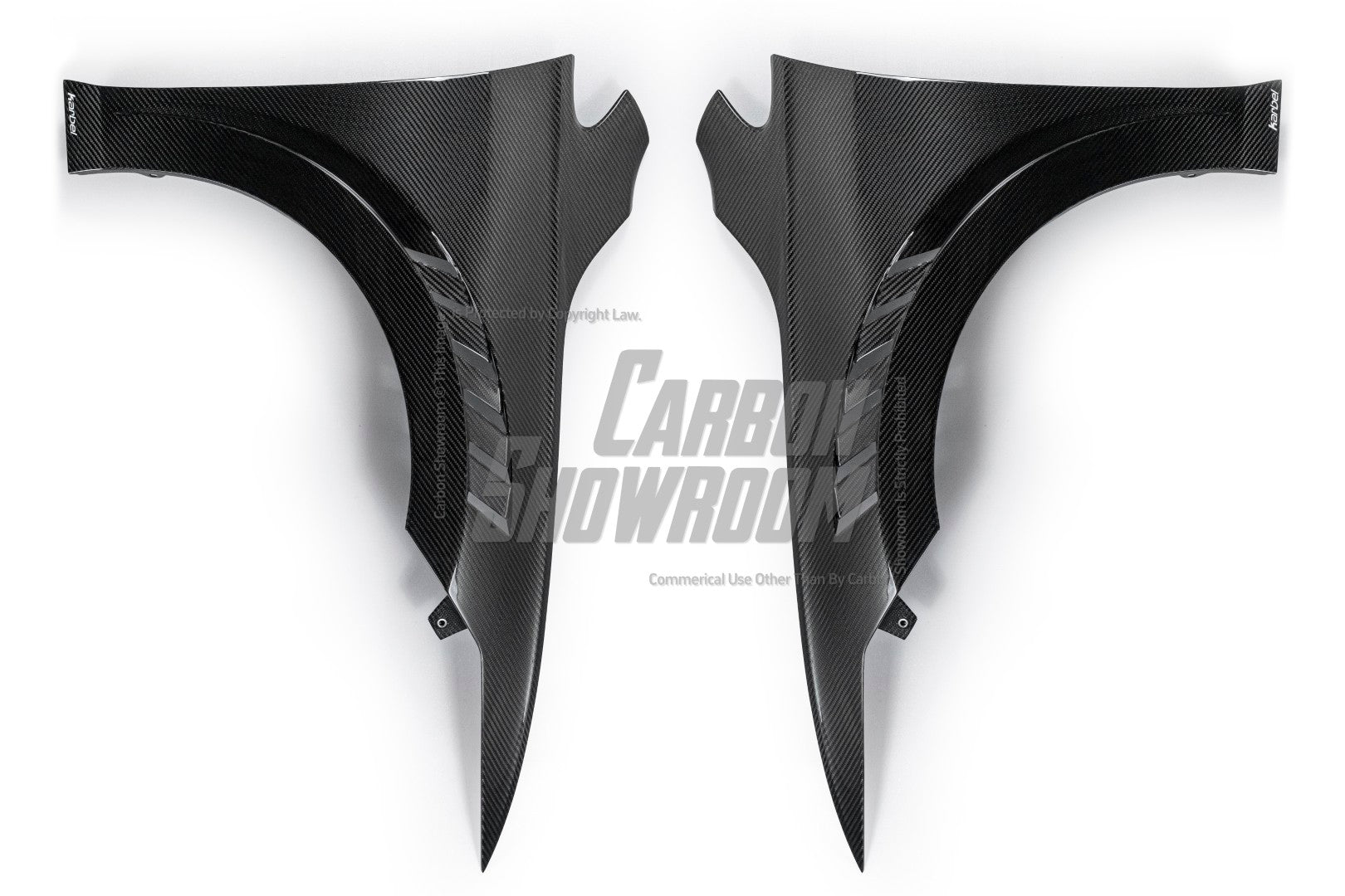 Karbel Carbon Pre-preg Carbon Fiber Front Fenders Replacement for Volkswagen GTI MK8 - Performance SpeedShop
