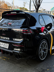 Volkswagen GTI MK8 2022-ON with Aftermarket Parts - Rear Diffuser Pre-preg Carbon Fiber from Karbel Carbon