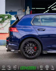 Volkswagen GTI MK8 2022-ON with Aftermarket Parts - Side Skirts Pre-preg Carbon Fiber from Karbel Carbon