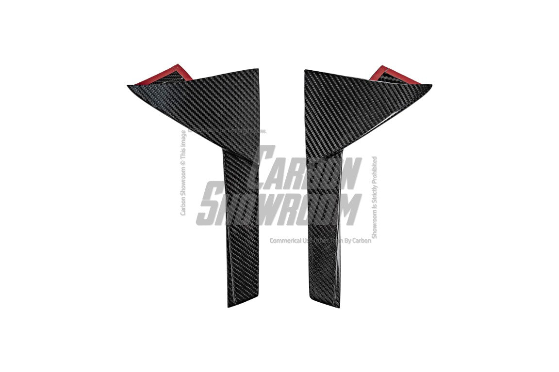 Volkswagen GTI MK8 2022-ON with Aftermarket Parts - Rear Roof Spoiler Pre-preg Carbon Fiber from Karbel Carbon