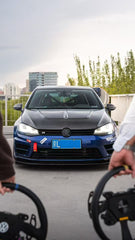 Volkswagen Golf R / GTI / Golf MK7 &  MK7.5 2015 2016 2017 2018 2019 2020 2021 with Aftermarket Parts - Hood Bonnet Pre-preg Carbon Fiber from Karbel Carbon