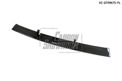 Volkswagen GTI MK7.5 2018 2019 2020 2021 with Aftermarket Parts - Front Lip Pre-preg Carbon Fiber from Karbel Carbon