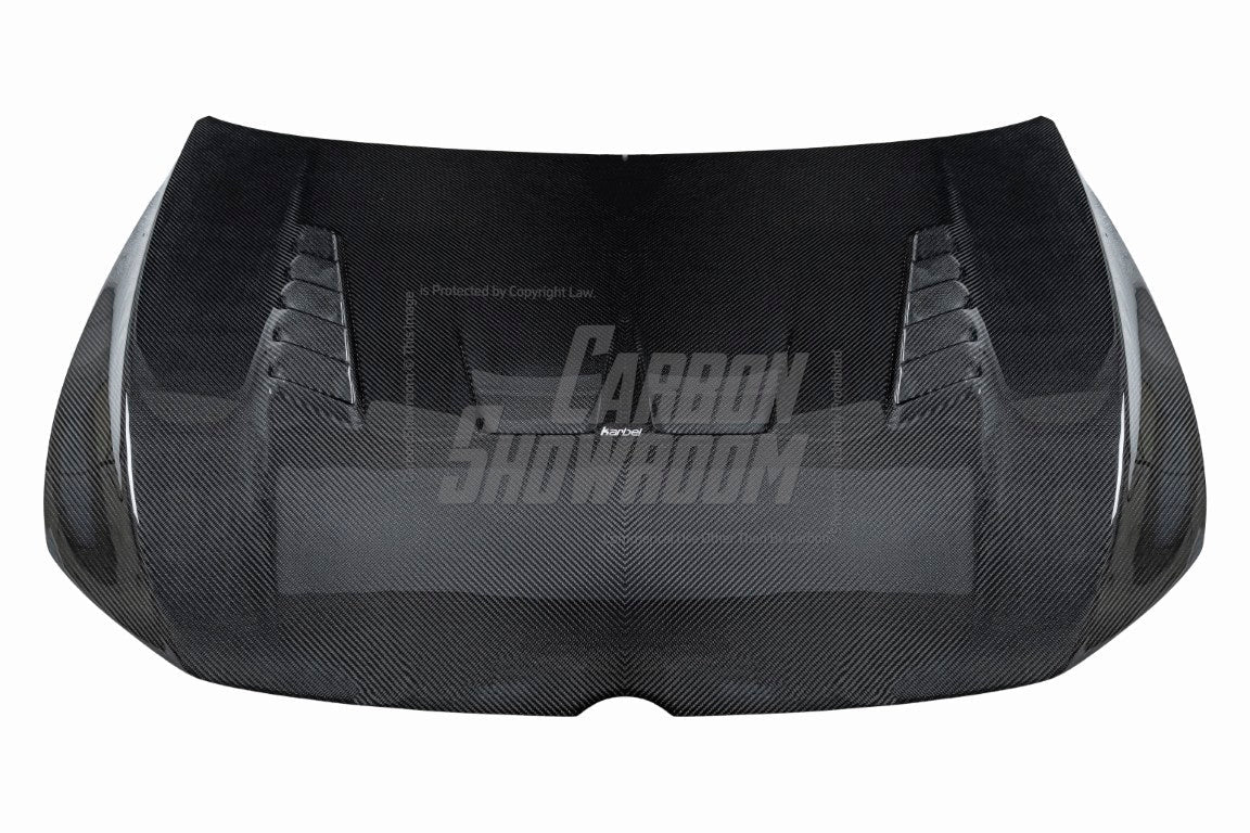 Volkswagen Golf R / GTI / Golf MK8 2022-ON with Aftermarket Parts - Hood Pre-preg Carbon Fiber from Karbel Carbon