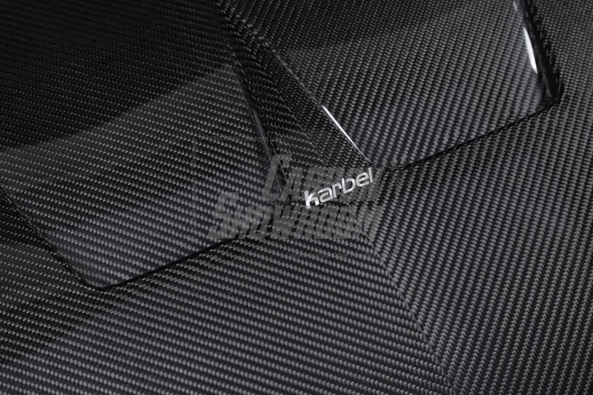 Volkswagen Golf R / GTI / Golf MK8 2022-ON with Aftermarket Parts - Hood Pre-preg Carbon Fiber from Karbel Carbon