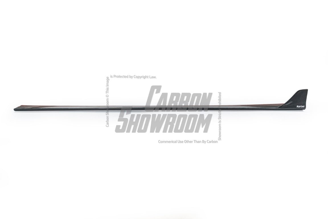 Volkswagen Golf R / GTI / Golf MK7.5 2018 2019 2020 2021 with Aftermarket Parts - Side Skirts Pre-preg Carbon Fiber from Karbel Carbon