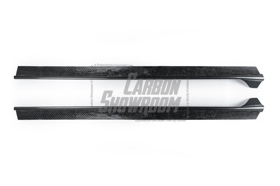 Volkswagen Golf R / GTI / Golf MK7.5 2018 2019 2020 2021 with Aftermarket Parts - Side Skirts Pre-preg Carbon Fiber from Karbel Carbon