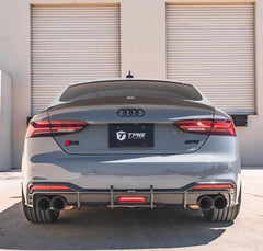 Karbel Carbon V1 Rear Lip Spoiler for Audi RS5 S5 A5 B9 B9.5 2017-Early 2025 Sedan Sportback Dry Pre-preg Carbon Fiber