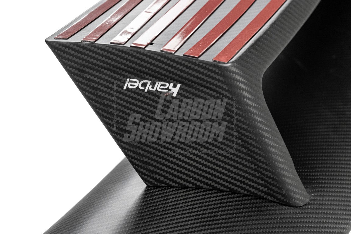 Lotus Emira 3.6 V6 2.0 Four-cylinder 2022-ON with Aftermarket Parts - Pre-preg Carbon Fiber Rear Spoiler Wing from Karbel Carbon