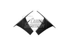 Lotus Emira 3.6 V6 2.0 Four-cylinder 2022-ON with Aftermarket Parts - Front Corner Canards Dry Pre-preg Carbon Fiber from Karbel Carbon