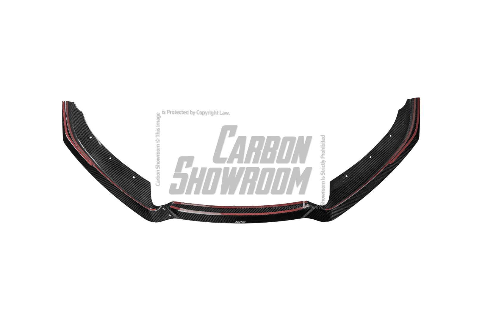 Lotus Emira 3.6 V6 2.0 Four-cylinder 2022 2023 2024 with Aftermarket Parts - V1 Front Lip Pre-preg Carbon Fiber from Karbel Carbon
