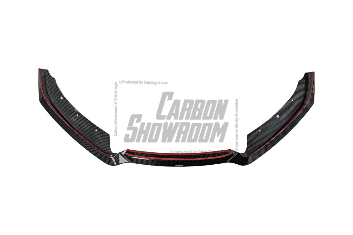 Lotus Emira 3.6 V6 2.0 Four-cylinder 2022-ON with Aftermarket Parts - Front Lip V2 Pre-preg Carbon Fiber from Karbel Carbon
