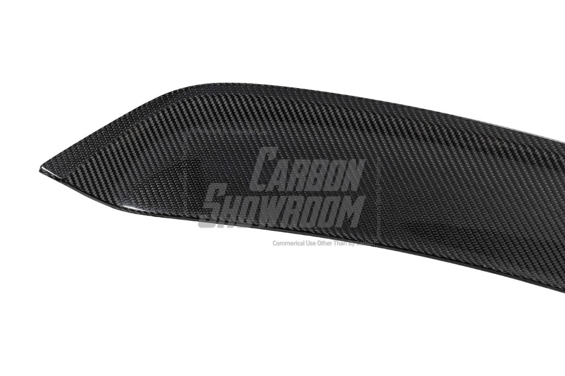 Porsche 718 Cayman / GTS 2017-ON with Aftermarket Parts - Rear Spoiler Pre-preg Carbon Fiber from Karbel Carbon