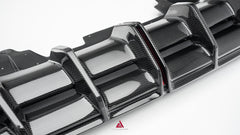 Lamborghini Huracan EVO AWD RWD 2020 2021 2022 2023 with Aftermarket Parts - Rear Diffuser & Canards Dry Pre-preg Carbon Fiber from ArmorExtend