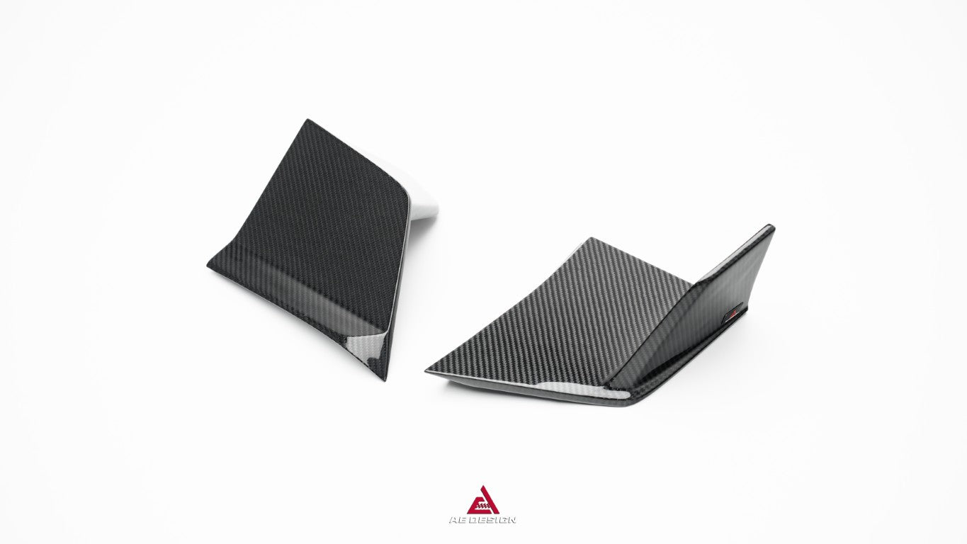 Lamborghini Huracan EVO AWD RWD 2020 2021 2022 2023 with Aftermarket Parts - Rear Diffuser & Canards Dry Pre-preg Carbon Fiber from ArmorExtend