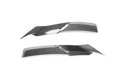 Lamborghini Huracan EVO AWD RWD 2020 2021 2022 2023 2024 with Aftermarket Parts - Rear Bumper Upper Side Trim Dry Pre-preg Carbon Fiber from Ventus Veloce