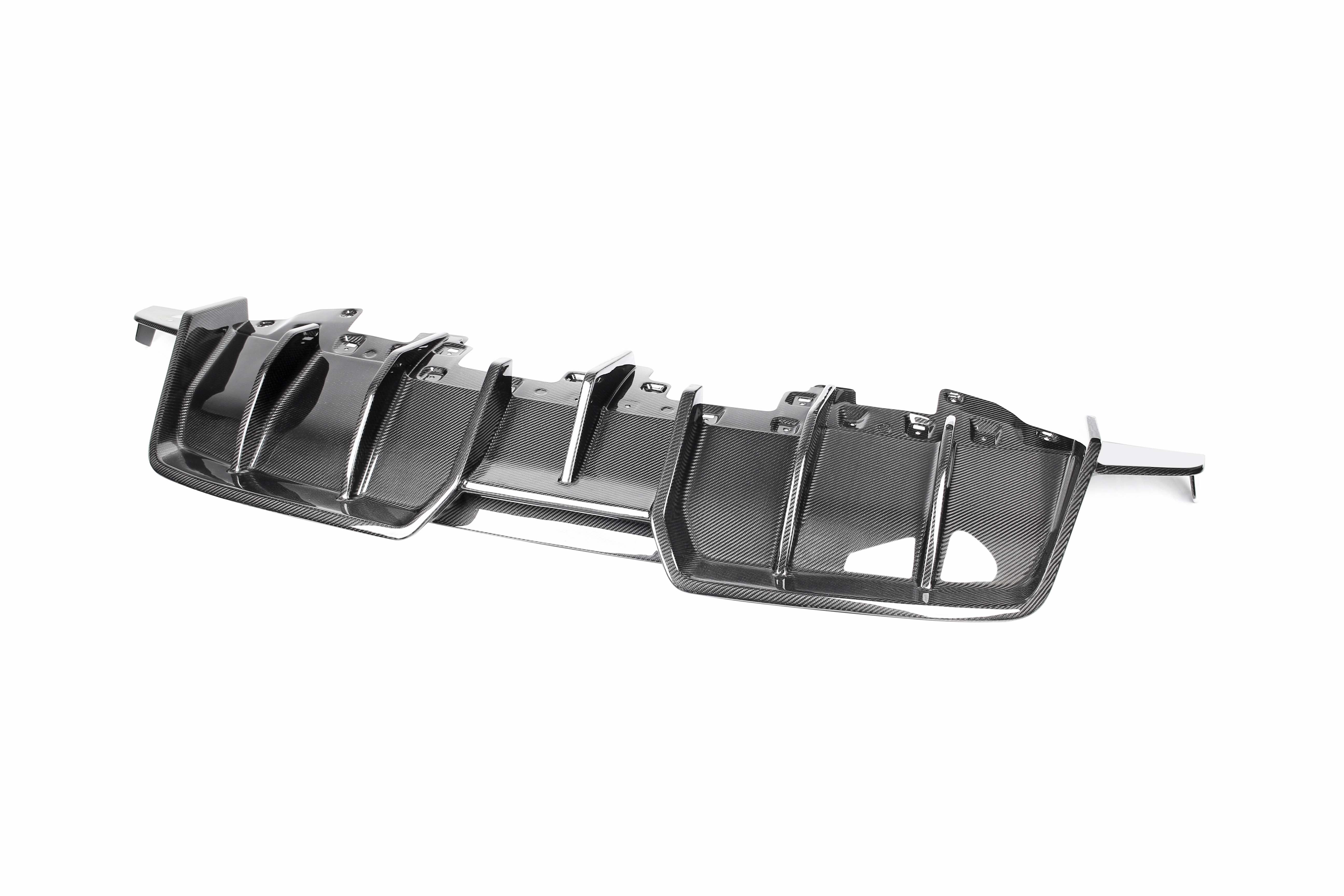 Lamborghini Huracan EVO AWD RWD 2020 2021 2022 2023 2024 with Aftermarket Parts - Rear Diffuser Dry Pre-preg Carbon Fiber from Ventus Veloce