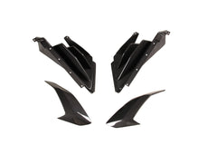 Lamborghini Huracan EVO Tecnica 2019 2020 2021 2022 2023 2024 with Aftermarket Parts - Lower Side Intake Vents Dry Pre-preg Carbon Fiber from Ventus Veloce