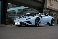Lamborghini Huracan EVO Tecnica 2019 2020 2021 2022 2023 2024 with Aftermarket Parts - Lower Side Intake Vents Dry Pre-preg Carbon Fiber from Ventus Veloce