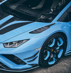 Lamborghini Huracan LP580 LP610 Evo RWD AWD Tecnica Performante 2015 2016 2017 2018 2019 2020 2021 2022 2023 2024 with Aftermarket Parts - Front Fenders Dry Pre-preg Carbon Fiber from Ventus Veloce